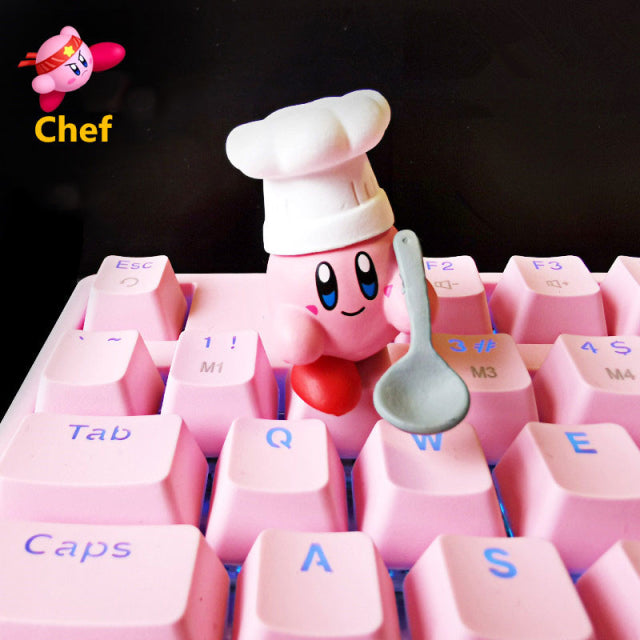 Anime Kawaii Video game Keycap Cute Pink Lovely Cartoon Personality Stereo Key Cap Mechanical Keyboard Cap PBT Transparent Single Gaming Key Caps