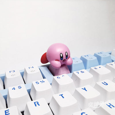 Anime Kawaii Video gameKeycap Cute Pink Lovely Cartoon Personality Stereo Key Cap Mechanical Keyboard Cap PBT Transparent Single Gaming Key Caps