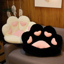 Load image into Gallery viewer, 1PC INS Bear Cat Paw Pillow Animal Seat Cushion Stuffed Small Plush Sofa Indoor Floor Home Chair Decor Winter Children Gift
