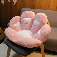 Load image into Gallery viewer, 1PC INS Bear Cat Paw Pillow Animal Seat Cushion Stuffed Small Plush Sofa Indoor Floor Home Chair Decor Winter Children Gift
