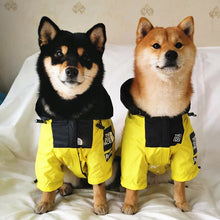 Load image into Gallery viewer, Pet Dog Waterproof Coat The Dog Face Pet Clothes Outdoor Jacket Dog Raincoat Reflective Clothes for Small Medium Large Dogs
