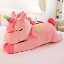 Load image into Gallery viewer, Creative Plush Toys Large Lying Unicorn Doll Comfortable Pillow Children&#39;s Gift Kawaii Decompression Peluche For Child Birthday
