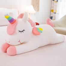 Load image into Gallery viewer, Creative Plush Toys Large Lying Unicorn Doll Comfortable Pillow Children&#39;s Gift Kawaii Decompression Peluche For Child Birthday
