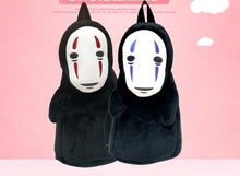 Load image into Gallery viewer, Spirited Away No Face Man Backpacks Plush Doll Creative Backpack Kids Adults Cute Bag
