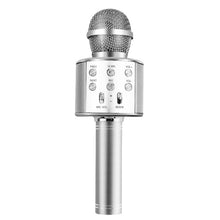 Load image into Gallery viewer, Bluetooth Wireless Microphone Handheld Karaoke Mic USB Mini Home KTV For Music Professiona Speaker Player Singing Recorder Mic
