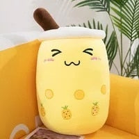 Load image into Gallery viewer, Bubble Tea Cup Shaped Pillow Super Soft Back Cushion Kids Toys Birthday Gift Stuffed Funny Boba 25-70cm Cute Cartoon Real-Life
