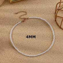 Load image into Gallery viewer, Imitation Pearl Choker Necklaces Chain Goth Collar For Women Fashion Charm Party Wedding Jewelry Gift Accessories custom handmade
