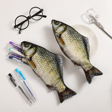 Load image into Gallery viewer, JIANWU Creative Simulated Fish Pencil Case Large Capacity Pencils Pouch Bag Funny School Pencil Cases Stationery Supplies
