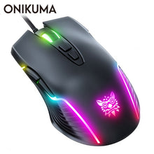 Load image into Gallery viewer, 6400 DPI Wired Gaming Mouse Breathing LED Optical USB 7 Buttons Gamer Computer Pink Mice for Laptop PC Desktop
