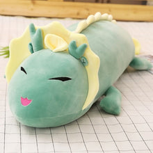 Load image into Gallery viewer, Haku Long Dragon Plush Toy Soft Cartoon Animal Three Colors Dinosaur Stuffed Doll Sleeping Pillow Cushion spirited away Best Gifts 80cm-120cm Cute
