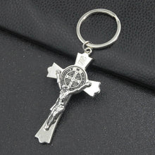 Load image into Gallery viewer, Jesus Cross Keychains Christian Religion Key Chains Fashion Jewelry Accessories Gift 2021 Bag Charm Car Keyring For Men Women
