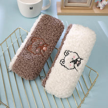 Load image into Gallery viewer, Stationery Kawaii Plush Pencil Case Quality School Supplies School Pencilcases Cute Pencil Box Pencilcase Pencil Bag
