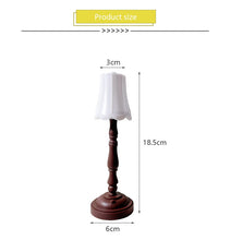 Load image into Gallery viewer, Fowecelt Retro Table Lamp LED Night Light Ornaments Home Decor Bedroom Bedside Lamp Floor Lamp Lighting Aesthetic Room Decor
