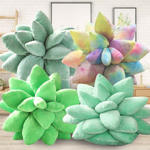 Load image into Gallery viewer, 25/45cm Lifelike Succulent Plants Plush Stuffed Toys Soft Doll Creative Potted Flowers Pillow Chair Cushion for Girls Kids Gift
