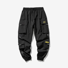Load image into Gallery viewer, Streetwear Black Mens Harem Joggers Pants Men Cargo Pants Hip Hop Casual Pockets Sweatpants Male Oversized Fashion Trousers
