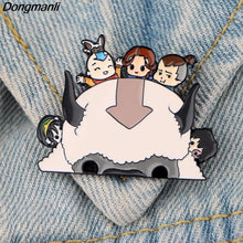 Load image into Gallery viewer, Avatar airbender  Anime Figure Creativity Enamel Pins Women Badge Backpack Collar Lapel Pin Hat Jewelry kids Gifts
