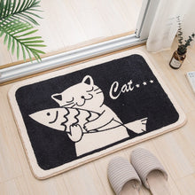 Load image into Gallery viewer, Cartoon Animals Door Mat Non-slip Carpet Soft Mat for Home Bathroom Balcony Doorway Hallway Absorbent
