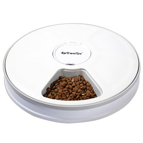 Smart Automatic Pet Feeder With Voice Record Stainless Steel LCD Screen Timer For Dog Food Bowl Cat Food Dispenser Pet Supplies