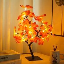 Load image into Gallery viewer, LED Rose Flower Tree Lights USB Table Lamp Fairy Maple Leaf Night Light For Home Party Xmas Christmas Wedding Bedroom Decoration
