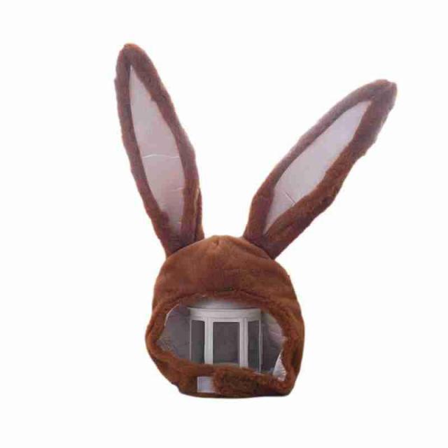 Cute Plush Rabbit Bunny Ears Hat Earflap Cap Head Warmer Photo Supplies Hat With Earflaps White Black Bunny Hats For Girls Women