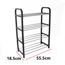 Load image into Gallery viewer, Non-woven shoe storage rack, hall closet, adjustable storage rack, removable storage rack shoe door, DIY, easy to install
