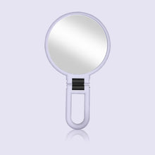 Load image into Gallery viewer, 2/5/10/15X Magnifying Makeup Mirror Hand Mirror Handheld Folding Double Sided Makeup Vanity Mirror Travel Portable Makeup Tools
