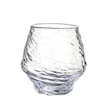 Load image into Gallery viewer, Japanese Hazy Air Wine Glass Snowflakes Falling Whiskey Tumbler Hammer Pattern Whisky Cup XO Brandy Drinking Glasses Wineglass
