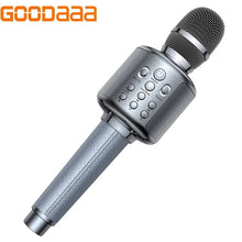 Load image into Gallery viewer, GOODAAA Wireless Karaoke Microphone for Phone Home Singing Portable Mic Speaker Y11S Condenser Microfone Bluetooth-Compatible
