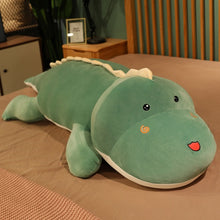 Load image into Gallery viewer, 80-120CM Giant Cute Crocodile Plush Toy Stuffed Fluffy Cartoon Animal Doll Girlfriend Sleeping Pillow Baby Kids Birthday Gift
