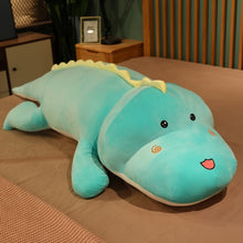 Load image into Gallery viewer, 80-120CM Giant Cute Crocodile Plush Toy Stuffed Fluffy Cartoon Animal Doll Girlfriend Sleeping Pillow Baby Kids Birthday Gift
