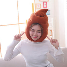 Load image into Gallery viewer, Cute Poop Salt Fish Shape Soft Warm Earflap Hat Beanie Cap Party Photo Props
