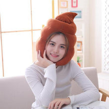 Load image into Gallery viewer, Cute Poop Salt Fish Shape Soft Warm Earflap Hat Beanie Cap Party Photo Props
