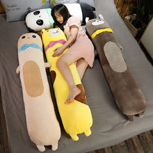 Load image into Gallery viewer, panda  Plush Toy Stuffed Animals Kids Doll Cute Gifts Cylindrical Strip Leg with Sleeping Pillow Girlfriend Toy
