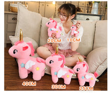 Load image into Gallery viewer, 10/20cm Soft Unicorn Plush Toy Baby Kids Appease Sleeping Pillow Doll Animal Stuffed Plush Toy Birthday Gifts for Girls Children
