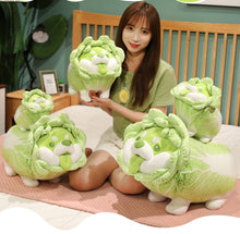 Load image into Gallery viewer, 20-50cm Cute Japanese Vegetable Dog Plush Toys Creative Chinese Cabbage Shiba Inu Pillow Stuffed Animal Sofa Cushion Baby Gifts
