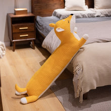 Load image into Gallery viewer, 110cm Long Dachshund Plush Toy Soft Stuffed Cartoon Animal Husky Fox Shiba Inu Doll Nap Pillow Sofa Cushion Girls Birthday Gift
