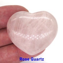 Load image into Gallery viewer, 40*35MM Love Heart Shaped Stones Natural Quartz Crystal Carved Energy Chakra Massage Healing Reiki Palm Worry Gemstones Decor
