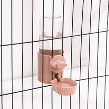 Load image into Gallery viewer, Automatic Pet Bowls Cage Hanging Feeder Pet Water Bottle Food Container Dispenser Bowl For Puppy Cats Rabbit Pet Feeding Product
