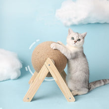 Load image into Gallery viewer, Cat Scratching Ball Toy Kitten Sisal Rope Ball Board Grinding Paws Toys Cats Scratcher Wear-resistant Pet Furniture supplies
