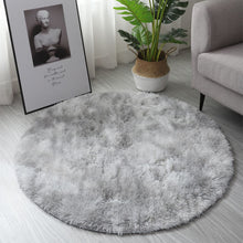 Load image into Gallery viewer, Nordic Round Carpet Living Room Bedroom Hanging Basket Hanging Chair Cushion Cute Girl Chair Dressing Table Mat Bedside Rugs
