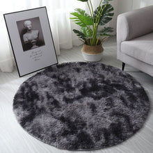 Load image into Gallery viewer, Nordic Round Carpet Living Room Bedroom Hanging Basket Hanging Chair Cushion Cute Girl Chair Dressing Table Mat Bedside Rugs
