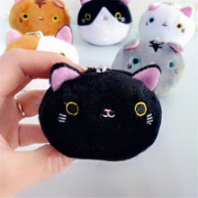 Load image into Gallery viewer, Kawaii 8CM Cats Stuffed TOYS Keychain Gift Plush TOY DOLL for Kid&#39;s Party Birthday Plush Toys for Girl NEW 1PCS 6 Colors
