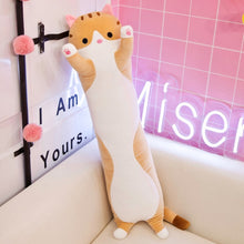Load image into Gallery viewer, Kawaii Room Decor Cute Pillow Soft/ Plush/ Long Cat/ Pillow Hugs Cotton Doll Toy Cute Pillow Christmas Gifts Toys For Girls
