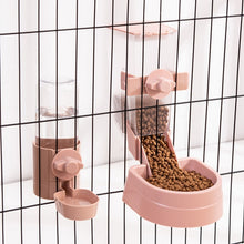 Load image into Gallery viewer, Automatic Pet Bowls Cage Hanging Feeder Pet Water Bottle Food Container Dispenser Bowl For Puppy Cats Rabbit Pet Feeding Product
