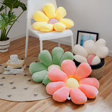 Load image into Gallery viewer, Cute Daisy Pillow Flower Toy Plant Stuffed Doll For Kids Girls Gifts Stretch Soft Sofa Cushion Tatami Floor Pillows Home Decor
