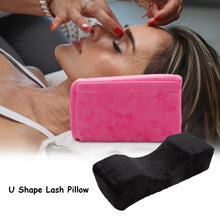 Load image into Gallery viewer, Eyelash Lash Pillow Memory Foam Pillow Professional Eyelash Extension Makeup Salon Pillow Neck Headrest Support Makeup Tools
