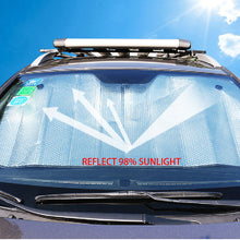 Load image into Gallery viewer, Car Sunshade Front Rear Window Curtain Shade Sun Protector Windshield Visor Cover Foldable Baby Car Retractable UV Protection
