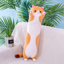 Load image into Gallery viewer, Big Animal Cat Plush Toys Cute  Sleeping Pillow Cushion Stuffed Gift Doll for Kids girlfriend friend sister
