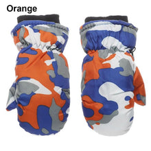 Load image into Gallery viewer, Winter Warm Rabbit Snowman Camo Camouflage Gloves 0-5 Years Old Children Ski Gloves Thick Velvet  Knitted Mittens Gloves For Girls Keep Hands Warm
