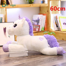 Load image into Gallery viewer, 2021 New Arrival large unicorn plush toys cute pink white horse soft doll stuffed animal big toys for children birthday gift
